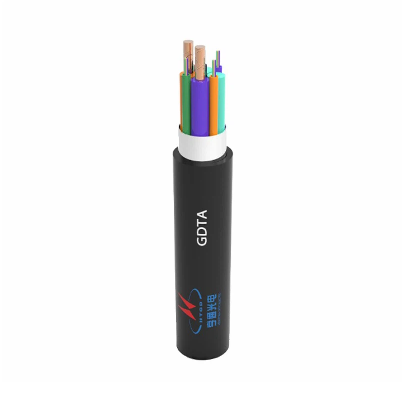 Composite And Hybrid Fiber Optic Cable With Aluminium Tape