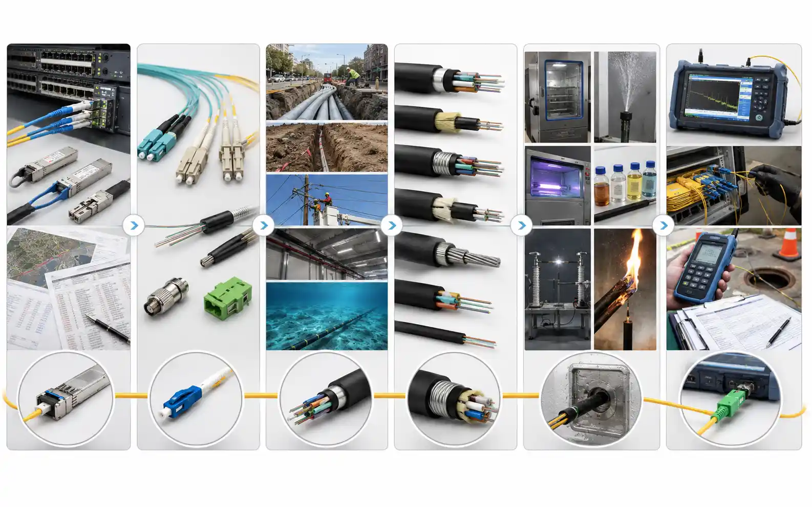 Fiber optic cable selection process Fiber optic cable selection process